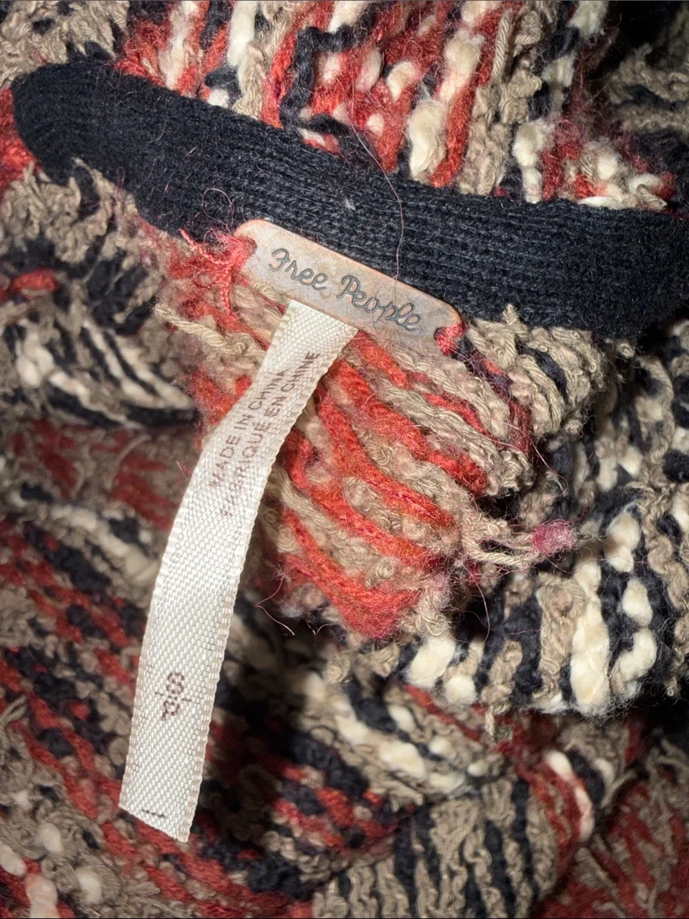 Free people mid length heavy sweater